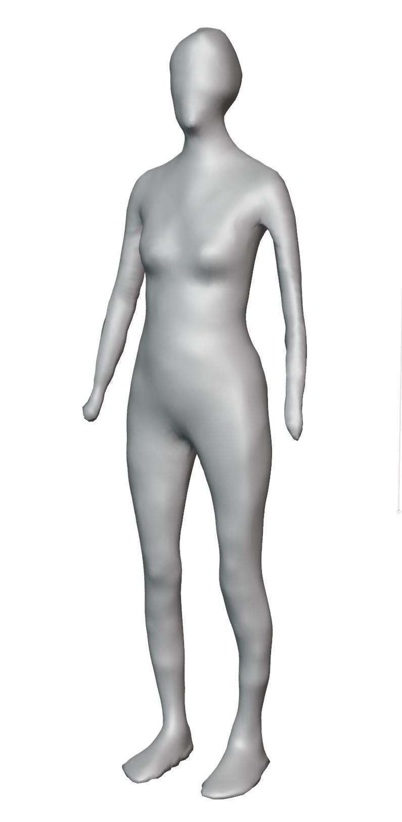 3D Body Scan + Cleanup (Custom Clo3D Avatar)