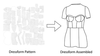 DIY Custom-Made Dress Form Sewing Pattern