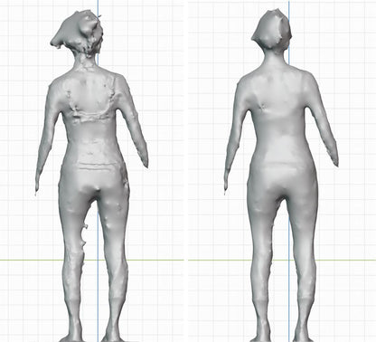 3D Body Scan + Cleanup (Custom Clo3D Avatar)