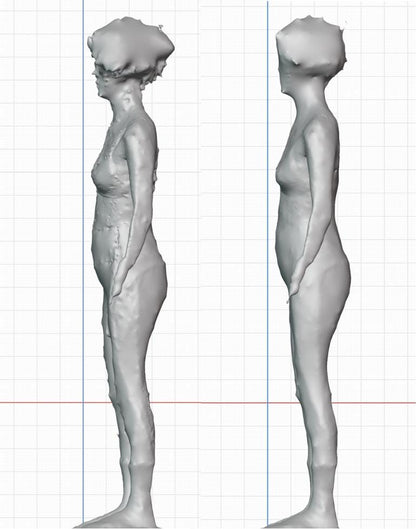 3D Body Scan + Cleanup (Custom Clo3D Avatar)